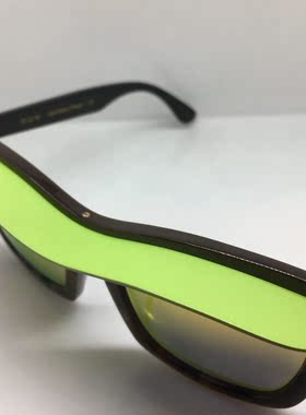 E8468S EJE Optico Sistema 手工 棕色板材框绿色挡板太阳镜墨镜