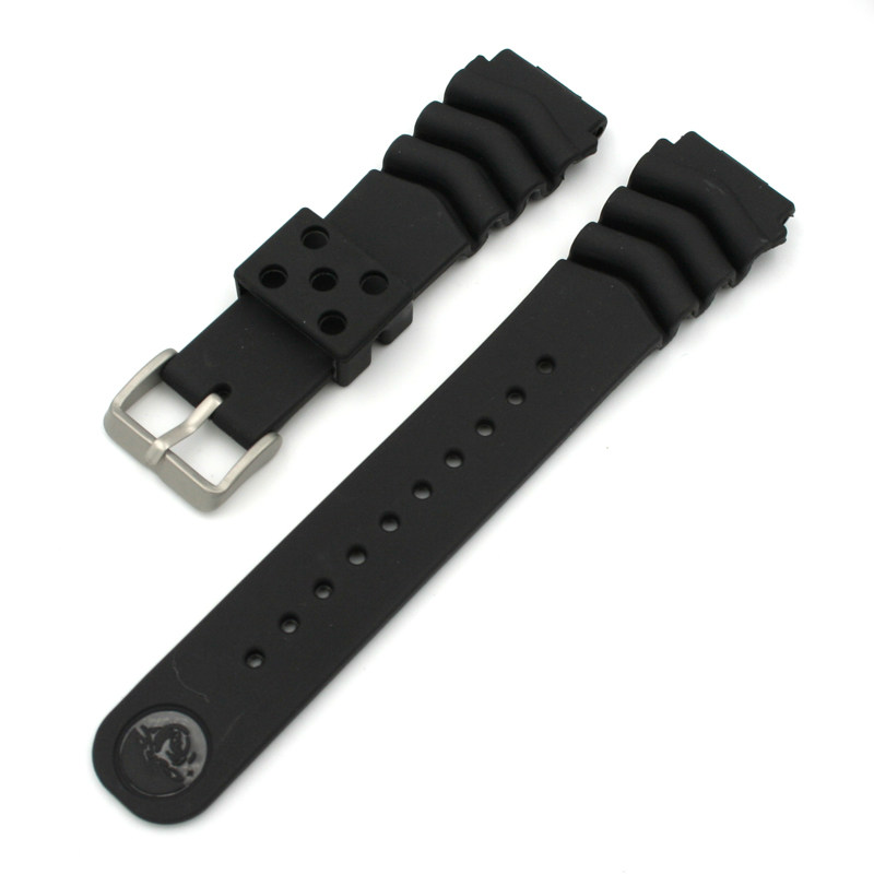 适配精工表带 水鬼5号 橡胶潜水表链SKX007/SRPA21J1罐头 20/22mm,淘宝优惠券,粉丝福利购,淘宝优惠卷