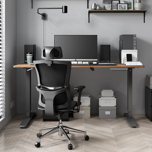 Vancar Electric Lift Desk Stand -Up Computer Desk Homevtop Desktop Desk Mobile Desk Mobile Desk Desk Learning Stable