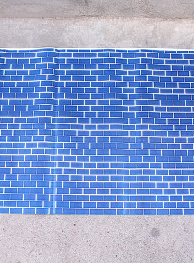 包邮瓷砖纸红纸绿纸网格子砖瓦纸