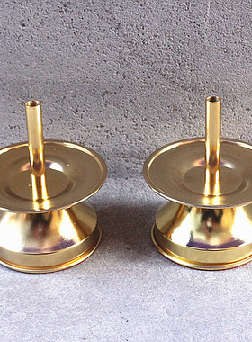 合金供奉祈福礼佛烛台包邮