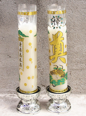 厘米白色防风清明供奉蜡烛包邮