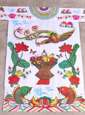 包邮中号大悲咒观音纸衣长60厘米