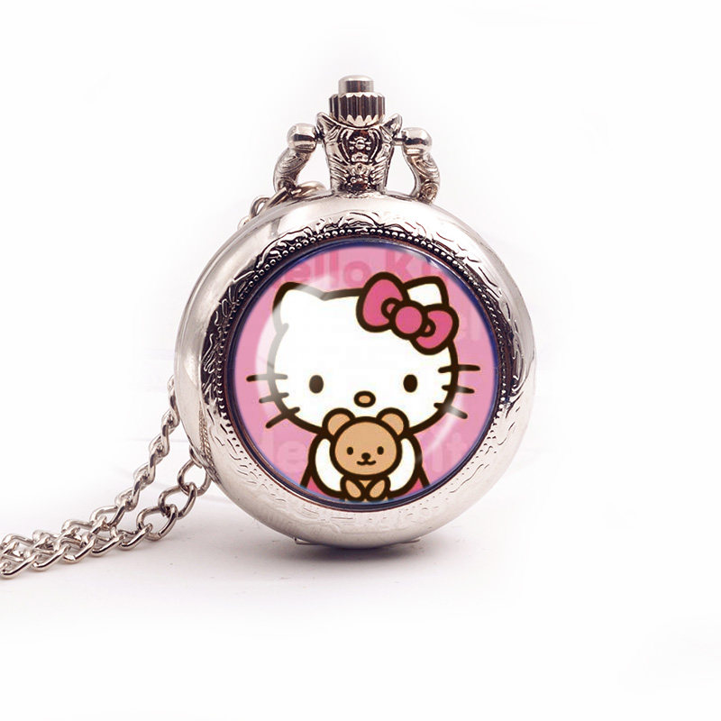 古缇kt女生礼物怀表闺蜜定制长项链 古缇饰品项链