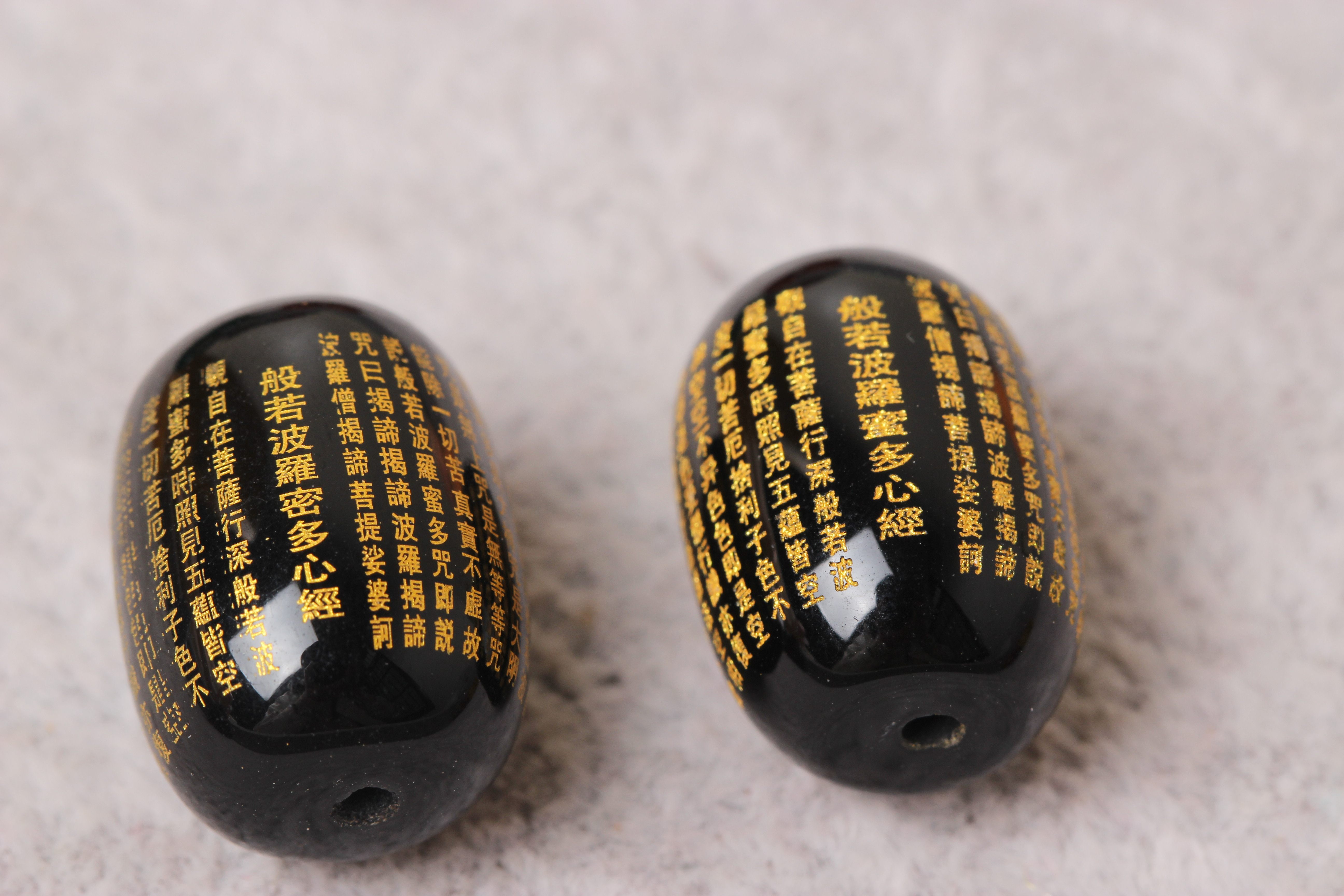 古缇般若材料手串手链配件烫金佛珠 古缇饰品手链