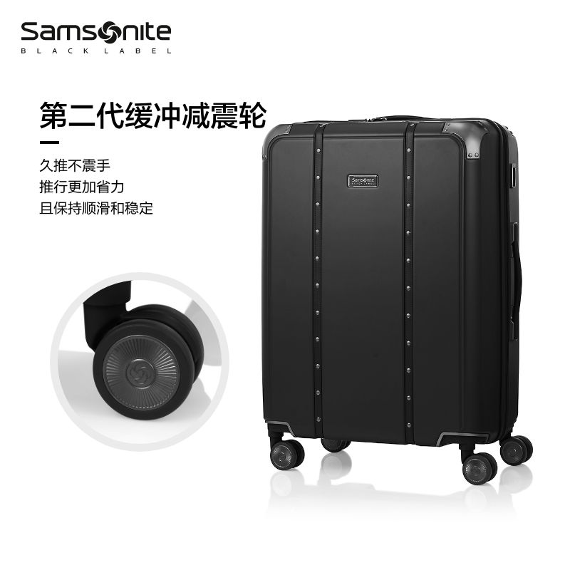 Samsonite新秀丽行李箱女大容量轻便拉杆箱耐用20寸登机旅行箱QV2 - 图2