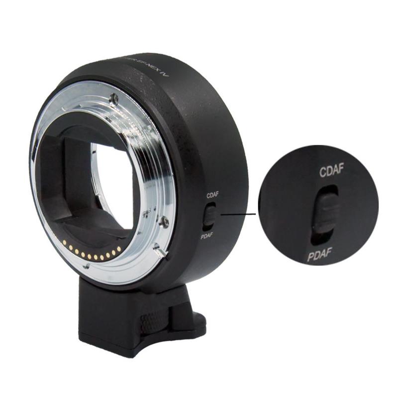 EF-NEXIV自动对焦转接环适用于佳能EF镜头转E口A9 A7R A7R4 A6700 - 图1