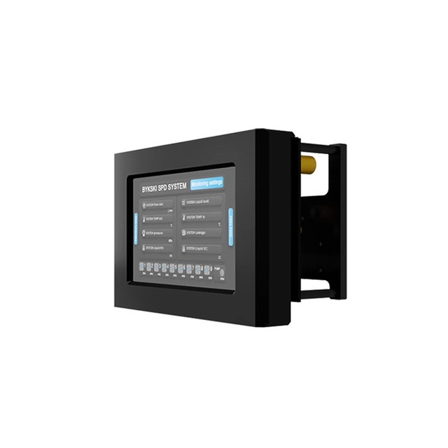 Real-time display of multiple data reference debugging touch screen