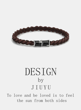 情侣款小皮筋手链一对送女友