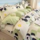 Cute cartoon pure cotton four-piece set