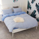 Four-piece fitted sheet set, 100% cotton, soft and skin-friendly