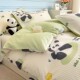 Cute cartoon pure cotton four-piece set
