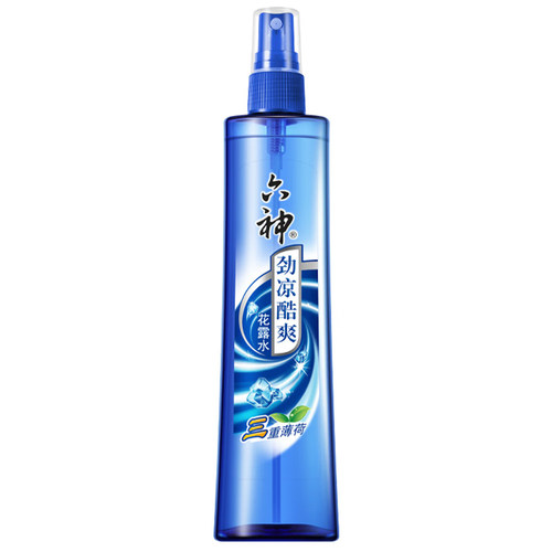 六神劲凉酷爽花露水180ml三重薄荷夏日清凉持久冰透凉爽缓解烦躁 - 图3