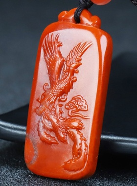 蝶逸正宗天然四川凉山南红玛瑙