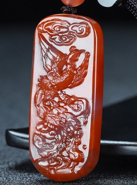 蝶逸正宗天然四川凉山南红玛瑙