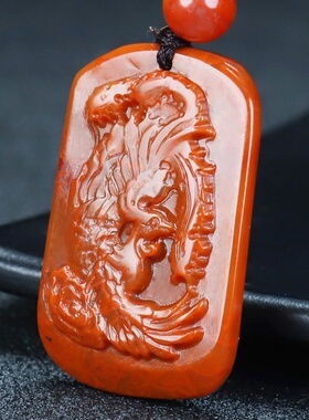 蝶逸正宗天然四川凉山南红玛瑙