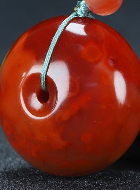 蝶逸男女款南红玛瑙原石雕刻