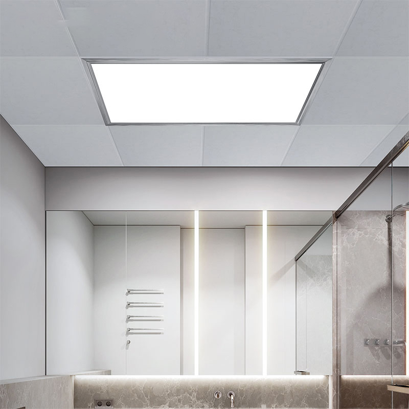 雷士照明led集成吊顶灯300x600厨房卫生间铝扣平板灯嵌入式吸顶灯
