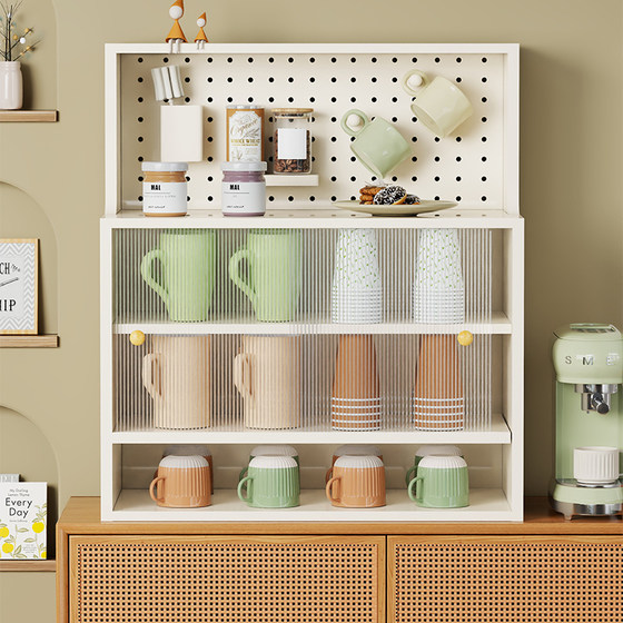 Multifunctional desktop water cup storage rack