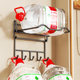 Foldable washbasin storage rack waterproof and rust-proof