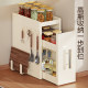 Condiment storage rack for kitchen household pull-out type