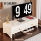 Computer elevated office desk with drawer