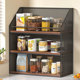 Kitchen multi-layer storage rack seasoning bottle storage rack