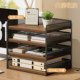 File rack desk storage rack metal file storage