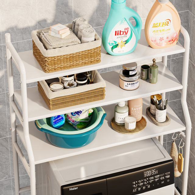 Washing machine storage rack multi-layer storage thickened