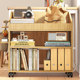 Yisijia Yisijia* multi-layer table side bookshelf with wheels