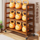 The best-selling walnut color solid wood storage rack on the entire network