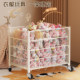 Large capacity removable toy storage rack