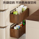 Imported solid wood plastic wrap storage box
