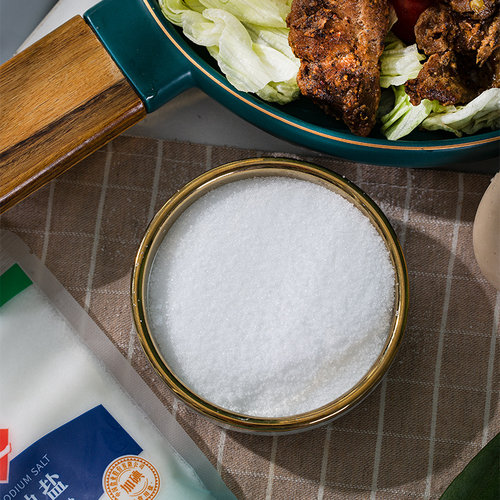 中盐加碘低钠盐6袋精制细盐食盐钾盐食用盐井矿盐正品家用 - 图3