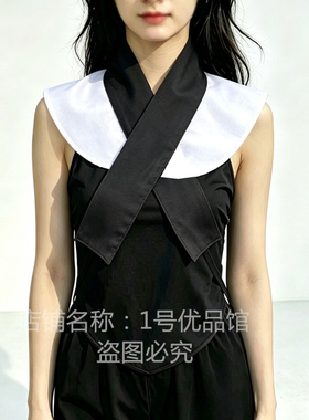 新款促销戏曲假领子京剧青衣花旦护领戏曲服装用品水领搭领
