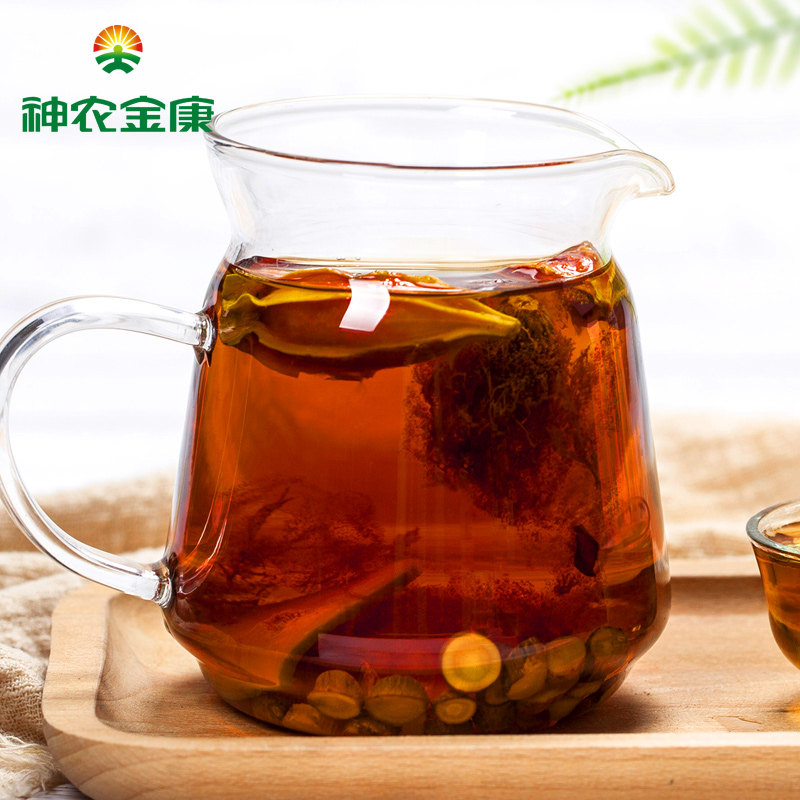 3盒橘红栀子茶茶泡水组合胖大海 草木方养生茶