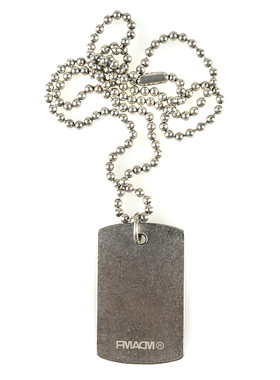 FMACM身份牌标语项链休闲百搭