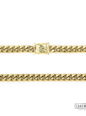 古巴镀金项链现货