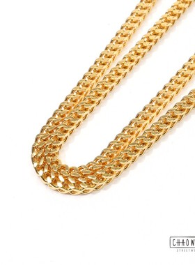 Chain金色22/28英寸坦链项链