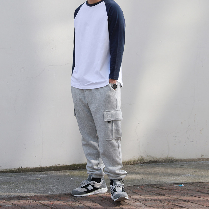 RADIUM秋冬韩版日系潮牌机能多口袋工装束脚裤针织运动抽绳卫裤男,淘宝优惠券,粉丝福利购,淘宝优惠卷