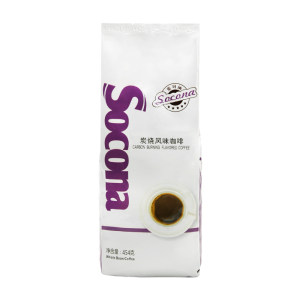 Socona红标 精选碳烧风味咖啡豆 炭烧现磨手冲咖啡粉454g