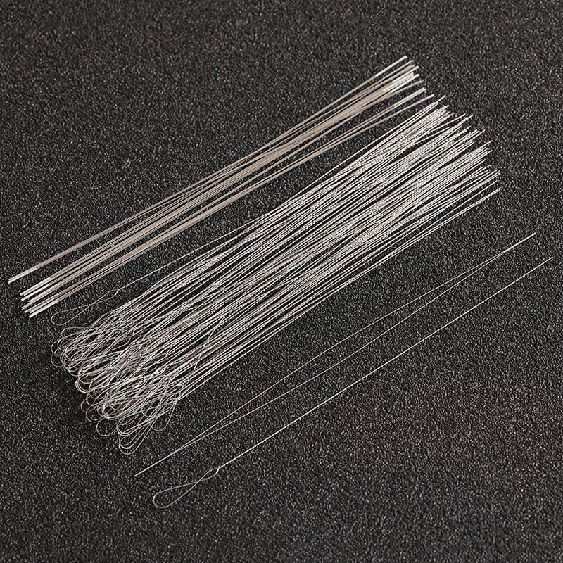 进口麻花针开口钢针超细小孔珍珠串珠引线针diy手工文玩串珠工具,淘宝优惠券,粉丝福利购,淘宝优惠卷
