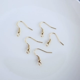 Позолоченный мяч, серьги с аксессуарами ручной работы, 14 карат, золотой цвет, поделки ручной работы