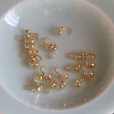 Застежка, браслет, ожерелье, аксессуары, 14 карат, золотой цвет, DIY