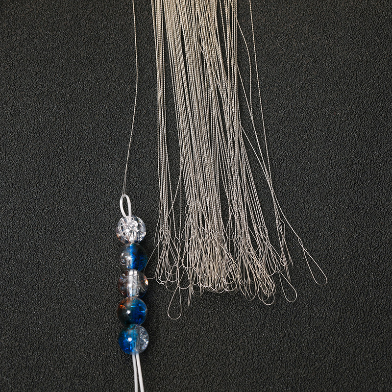 进口麻花针开口钢针超细小孔珍珠串珠引线针diy手工文玩串珠工具,淘宝优惠券,粉丝福利购,淘宝优惠卷