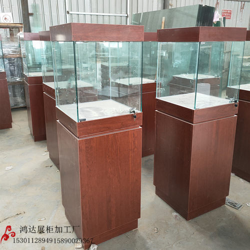 定制玻璃展柜博物馆文物陈列柜非遗展示柜展厅产品陈列展览玻璃柜 - 图2