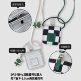 Маленькая беспроводная сумка на одно плечо, наушники, кошелек для ключей, сумка-органайзер, милый универсальный защитный чехол