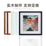 Квадратная настенная индивидуальная фоторамка из натурального дерева, 38, 40, делается под заказ