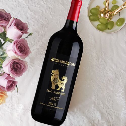 加州乐事红酒美国原瓶进口赤霞珠大金旺半甜型3斤瓶装半干型果香 - 图2