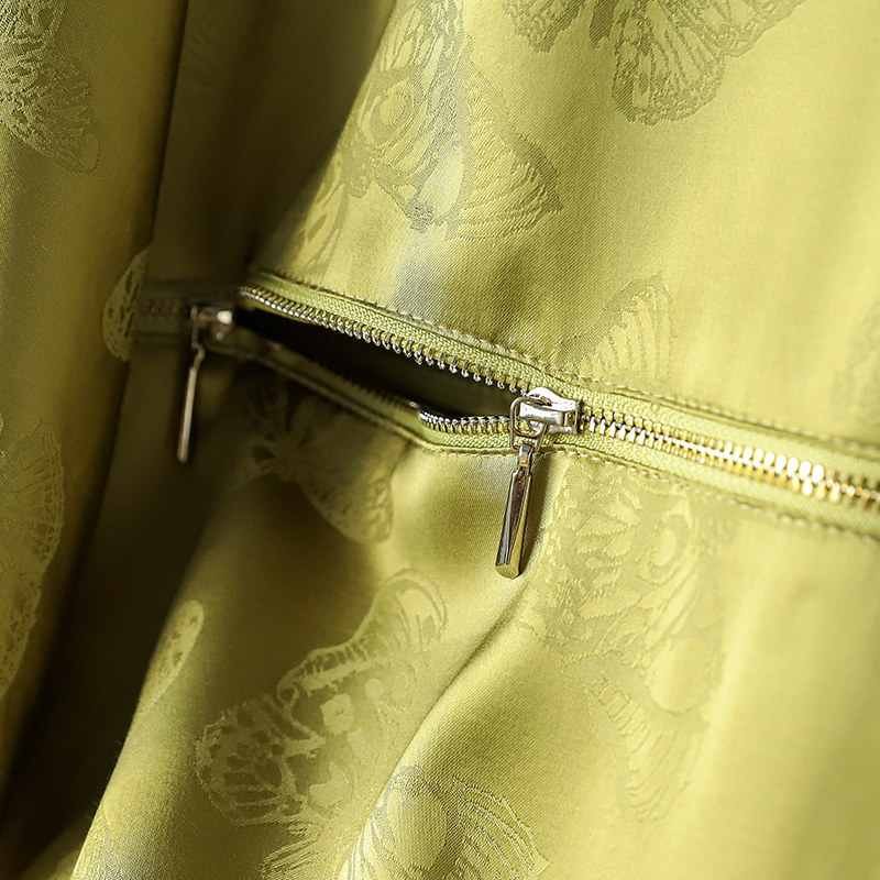 鹿歌2022春装新款中国风改良连衣裙 鹿歌旗袍